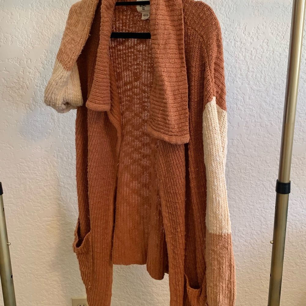 BillaBong Cozy Knit Color Block Cardigan - women’s